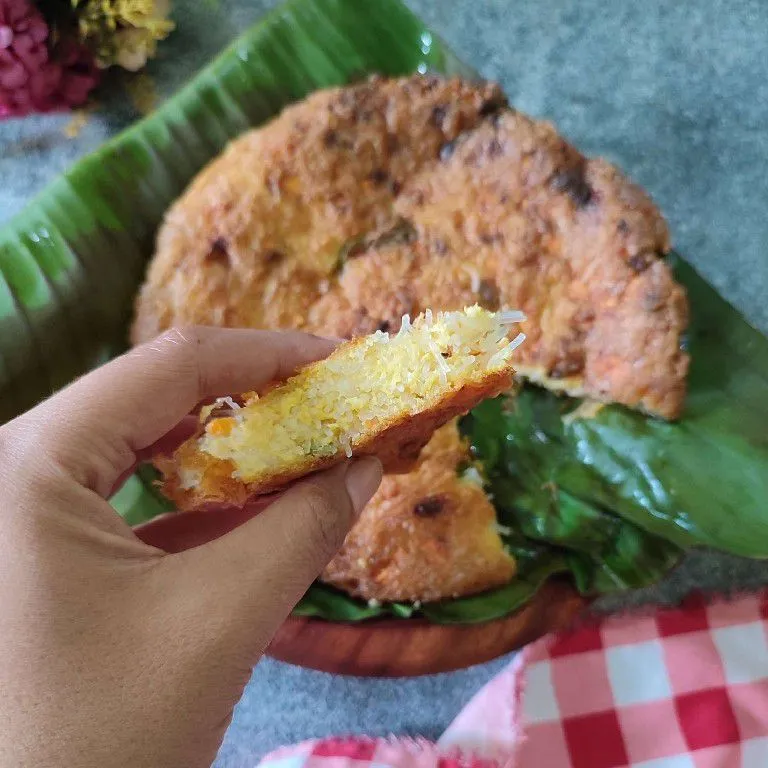 Step 7 Telur Dadar Bihun