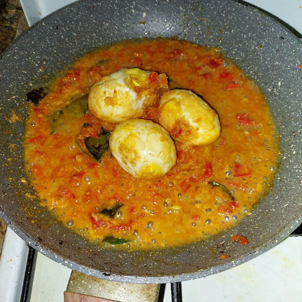 Step 6 Telur Balado