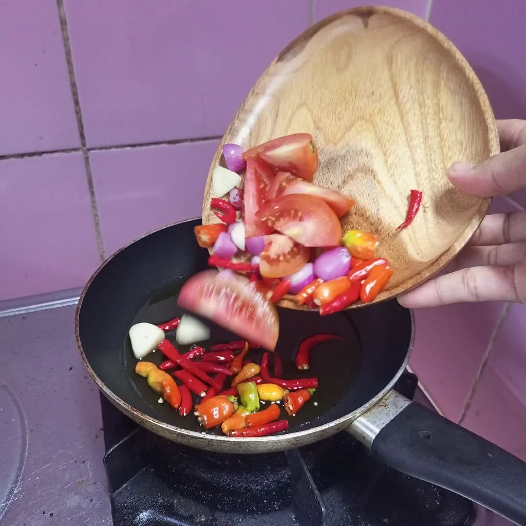 Step 1 Sambal Tomat
