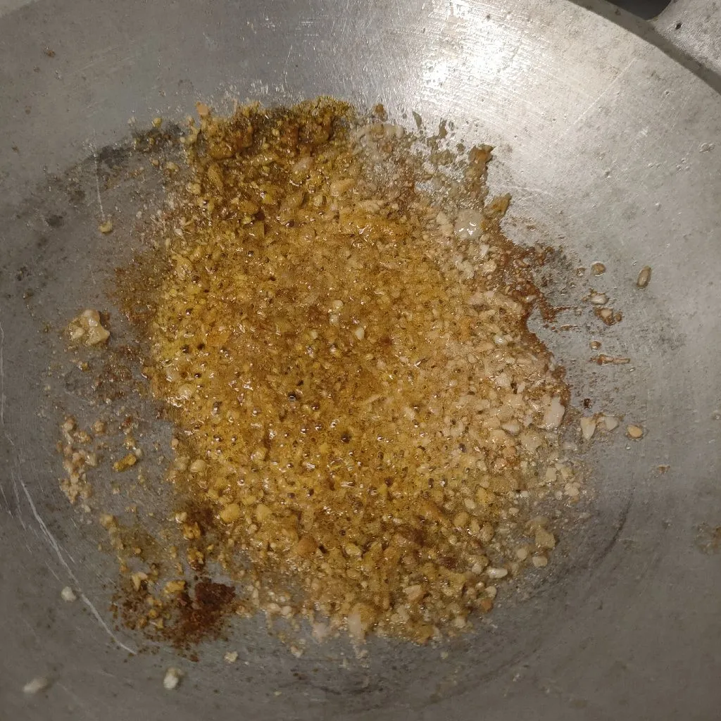 Step 1 Telur Sayur Acar Santan