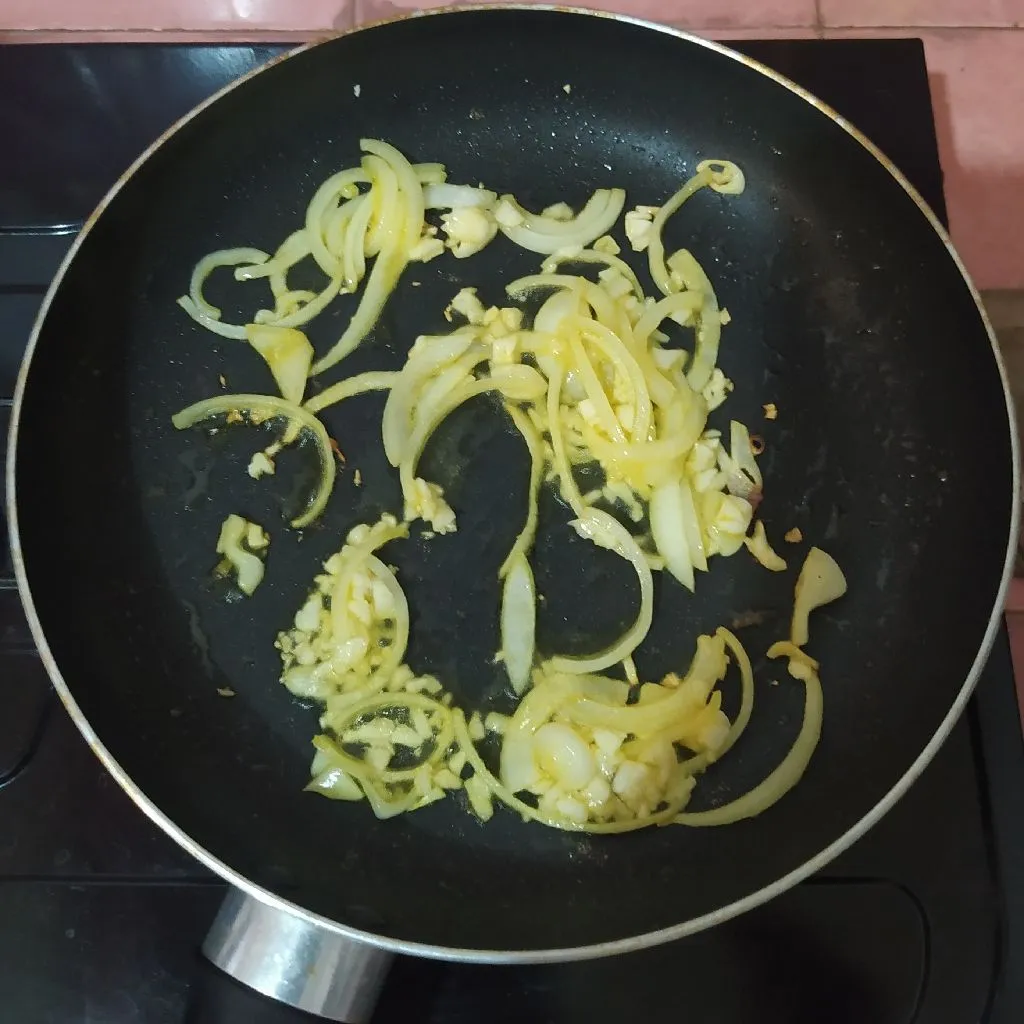 Step 2 Bakso Goreng Saus Teriyaki