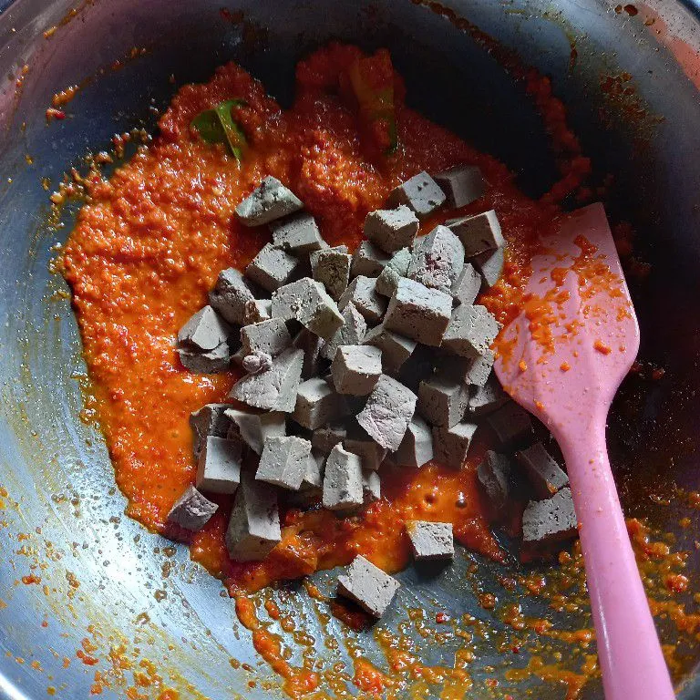 Step 6 Sambal Goreng Hati Kentang