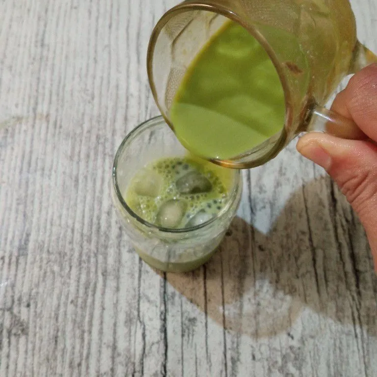 Step 5 Es Matcha Susu