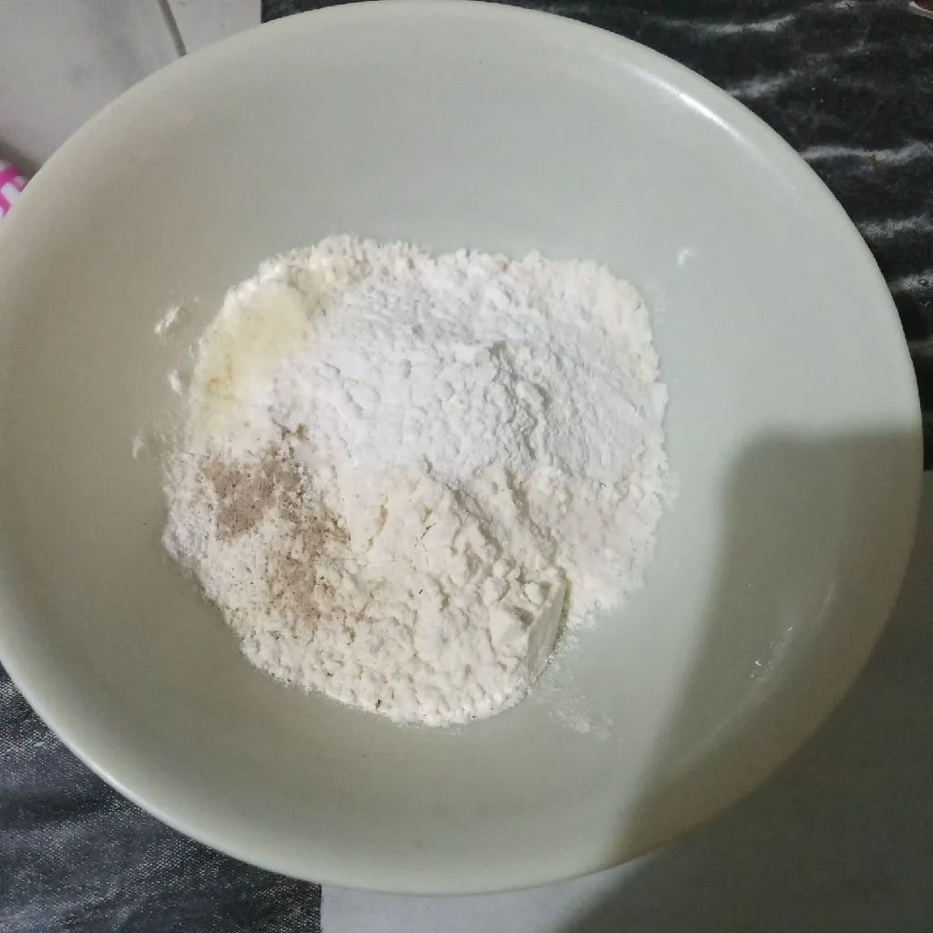 Step 2 Sosis Goreng Tepung