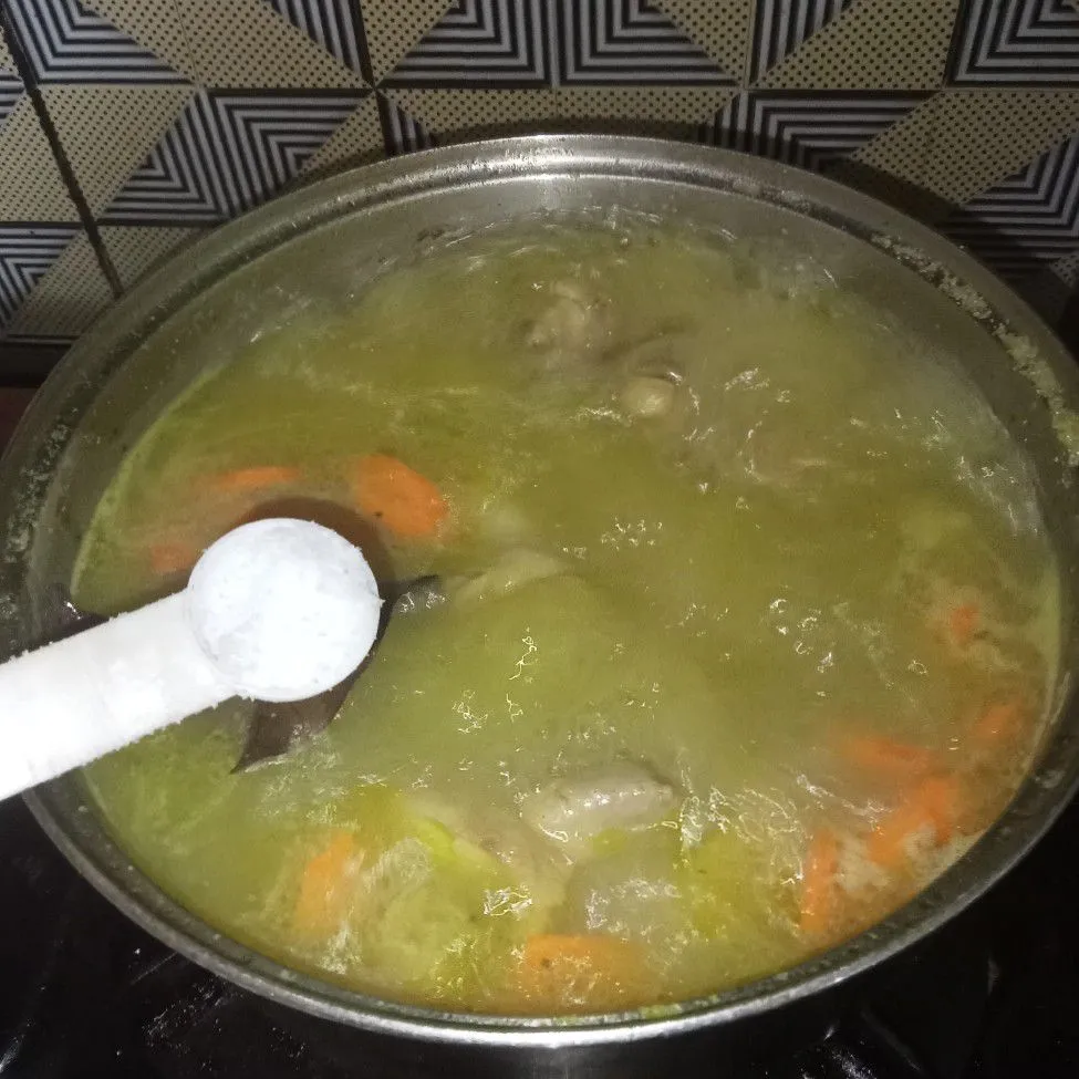 Step 5 Sop Ayam Kuning Khas Betawi
