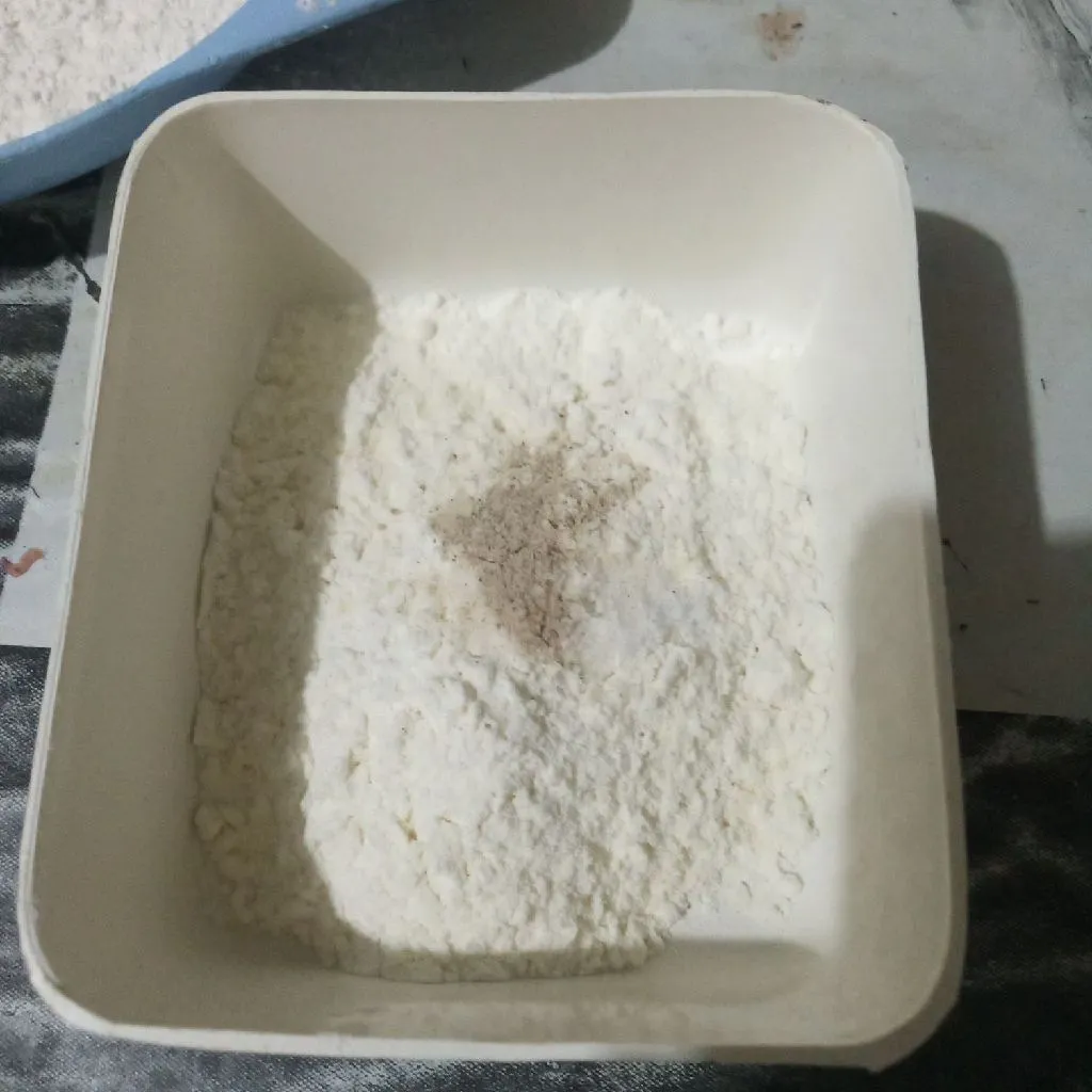 Step 2 Ayam Goreng Lapis Tepung Putih