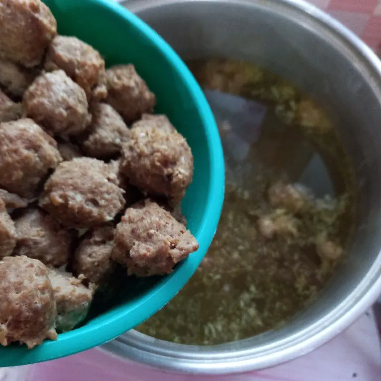 Step 7 Bakso Urat