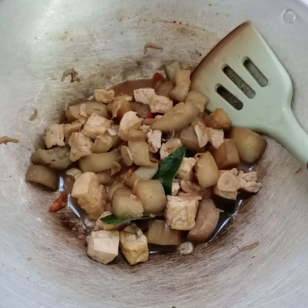 Step 7 Oseng Terong Tahu