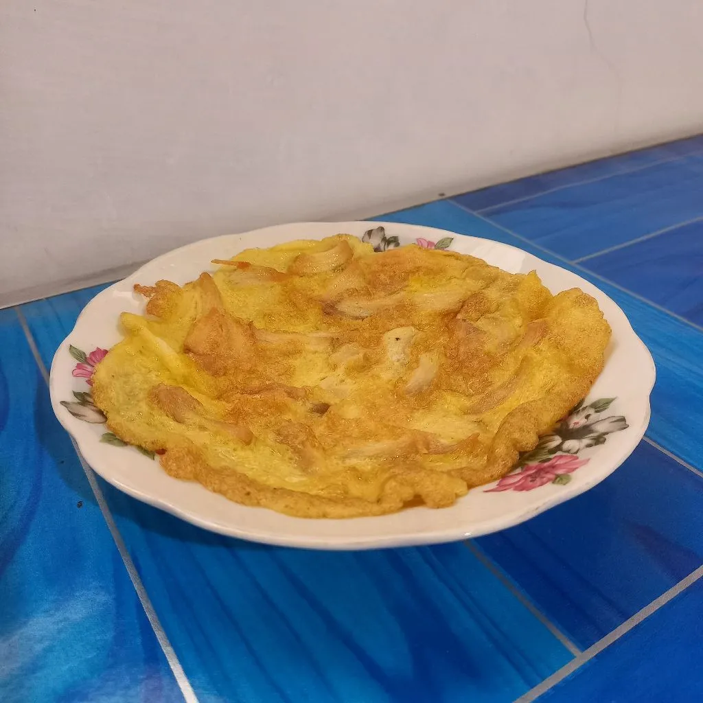 Step 5 Telur Dadar Ayam Suir