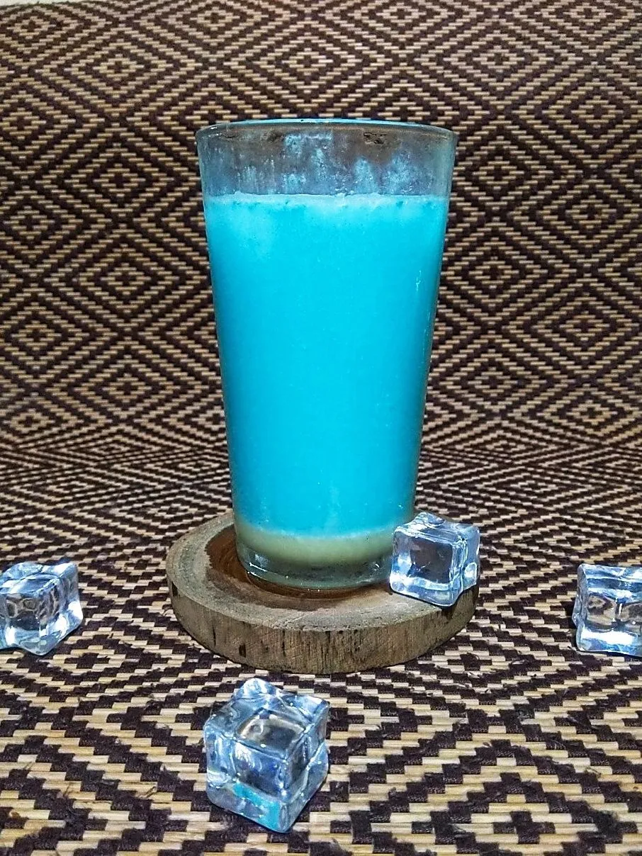 Blue Happy Soda