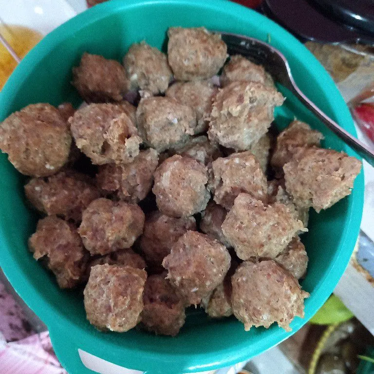 Step 4 Bakso Urat