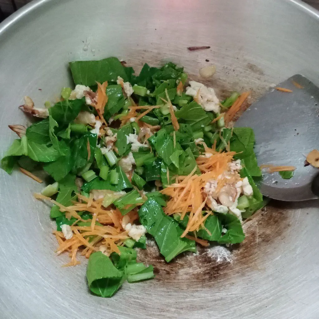 Step 4 Bihun Wortel Putih Telur