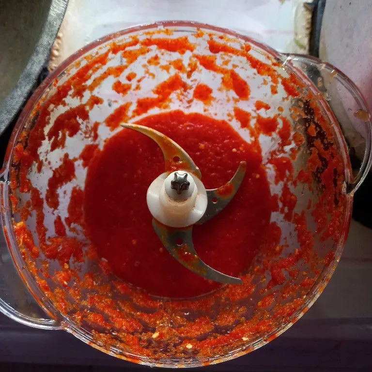 Step 4 Udang Krispi Saus Padang