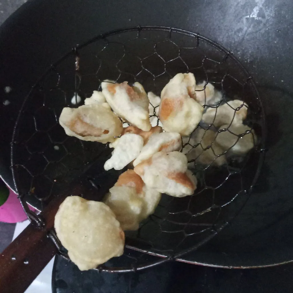 Step 5 Sosis Goreng Tepung