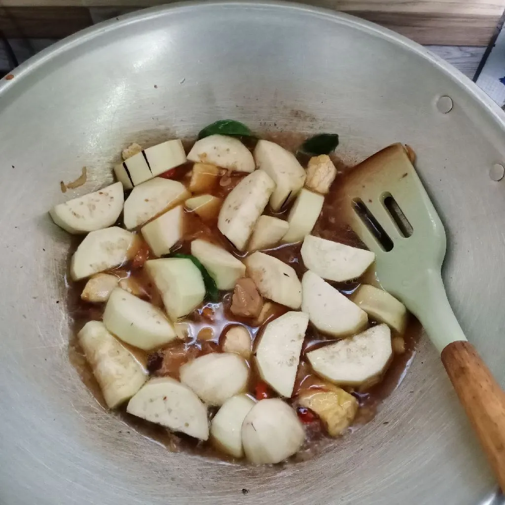 Step 6 Oseng Terong Tahu