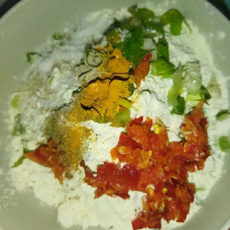 Step 3 Bakwan Jagung Udang
