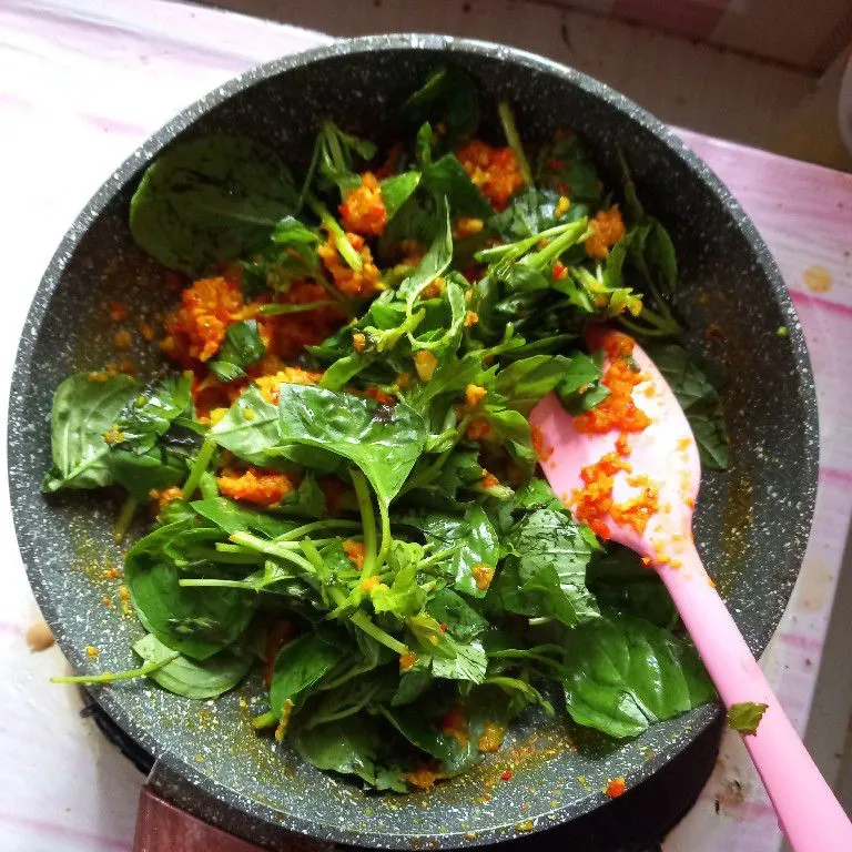 Step 4 Pepes Ikan Kembung Pedas