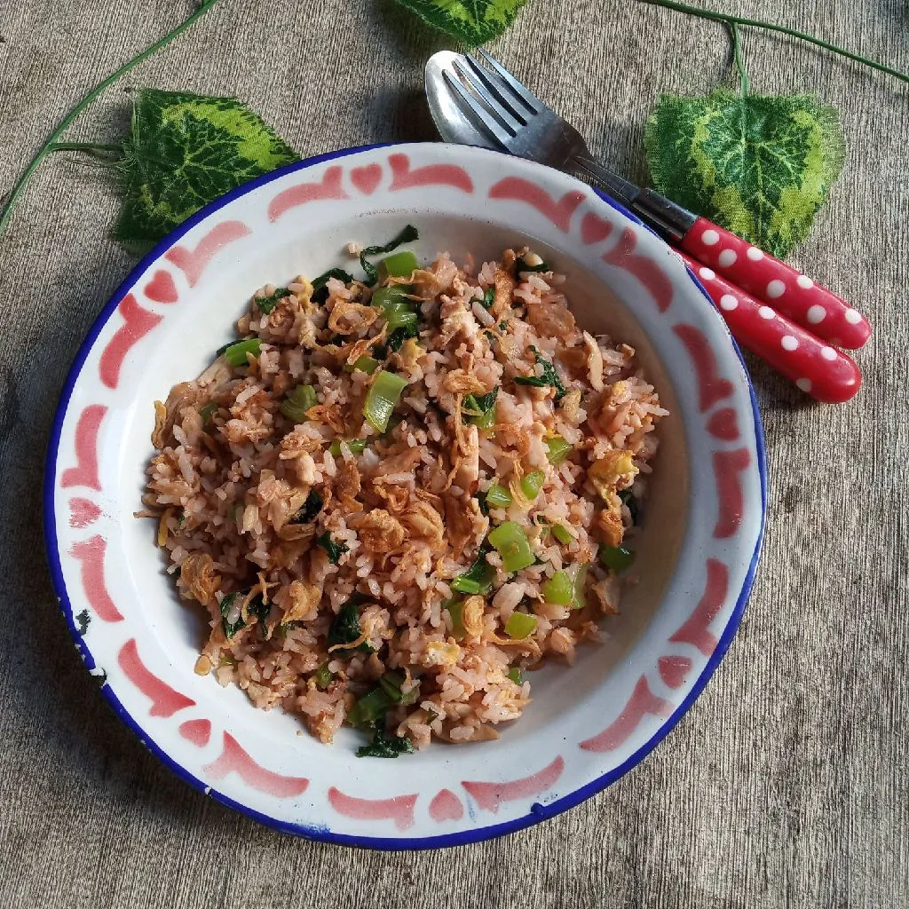 Step 8 Nasi Goreng Ayam Batang Sawi