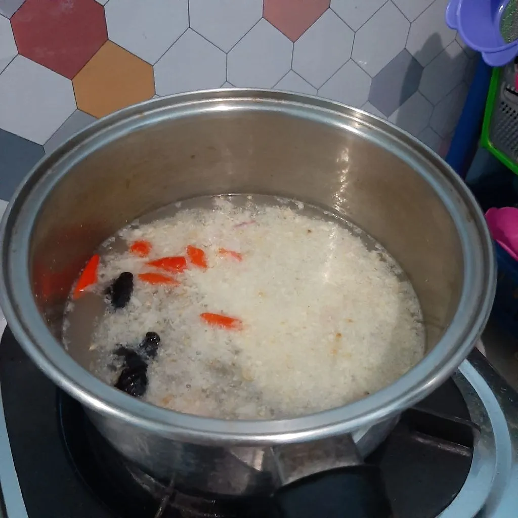 Step 4 Asem Jamur Kangkung Sawi Putih