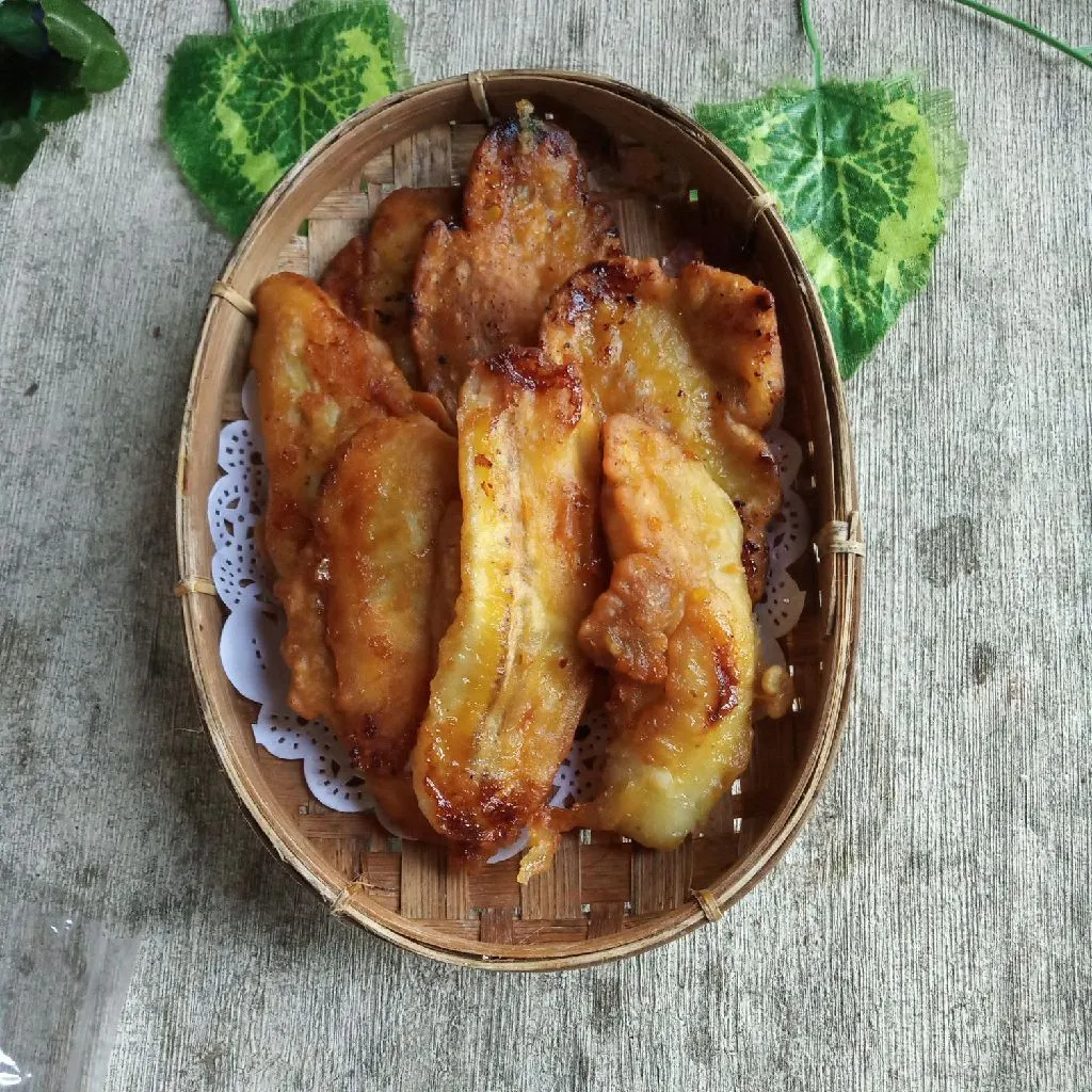 Step 6 Pisang Goreng Gula Merah
