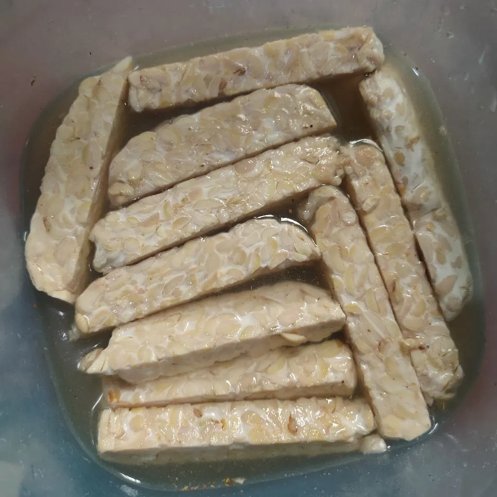 Step 3 Stik Tempe Tepung Bumbu Putih