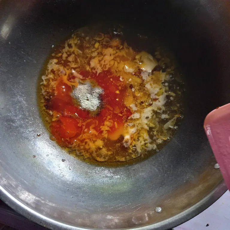 Step 4 Kerang Saus Asam Manis