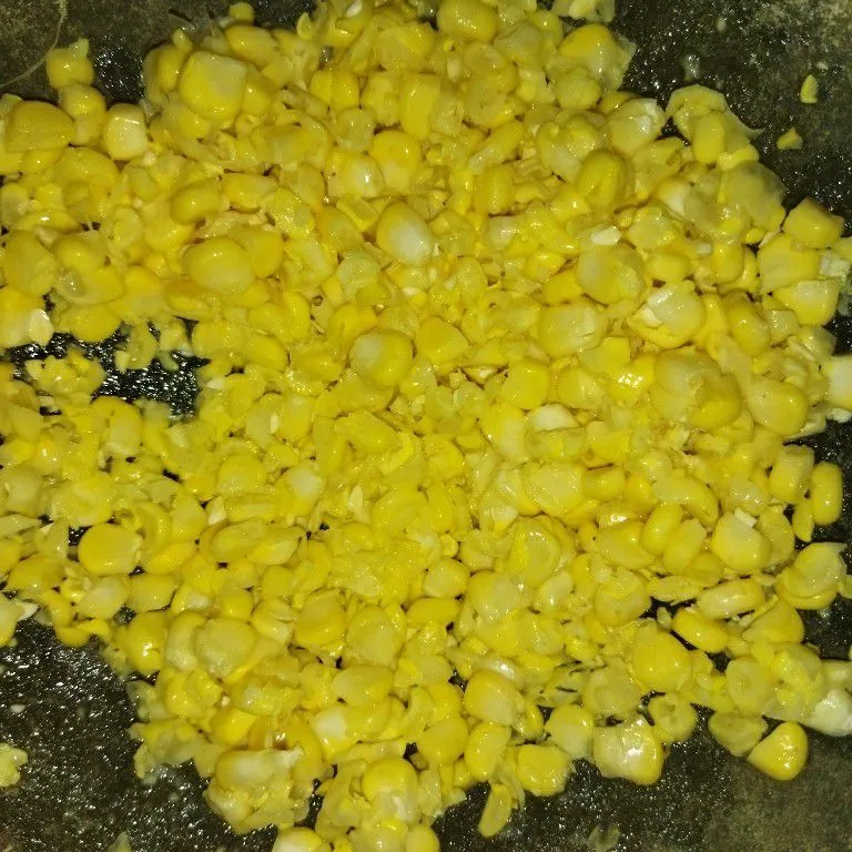 Step 1 Bakwan Jagung Udang