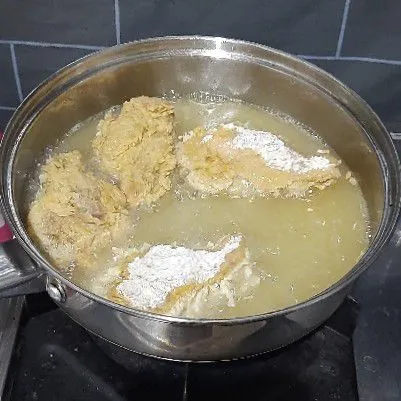 Step 3 AYAM CRISPY SAUS BBQ