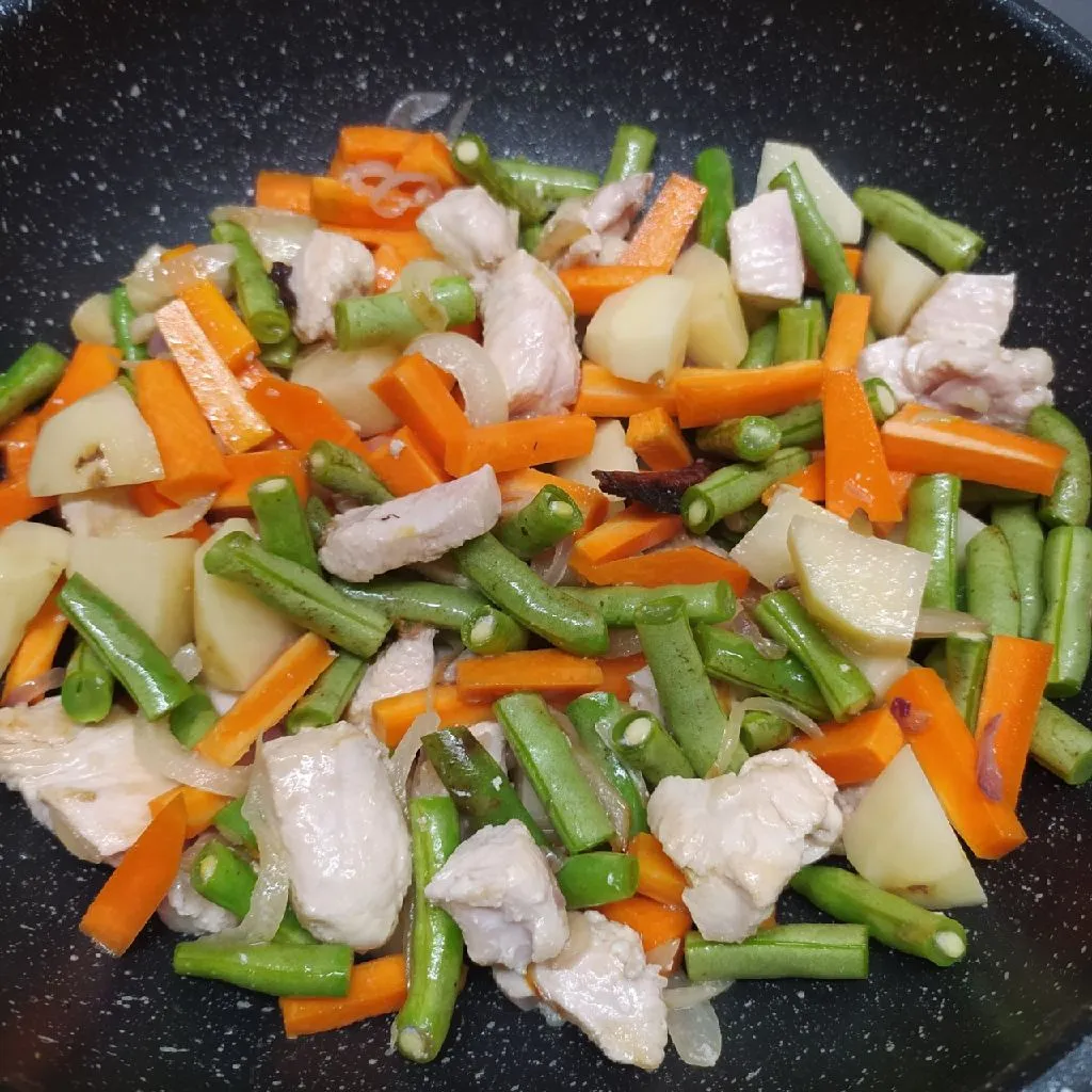 Step 4 Bistik Ayam
