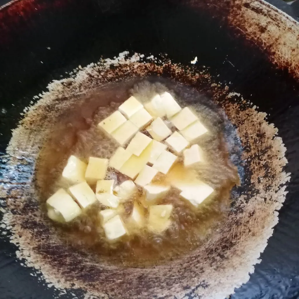 Step 1 Oseng Terong Tahu