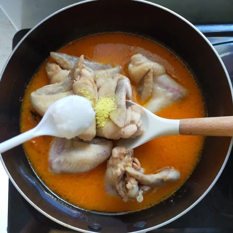 Step 4 Ayam Woku