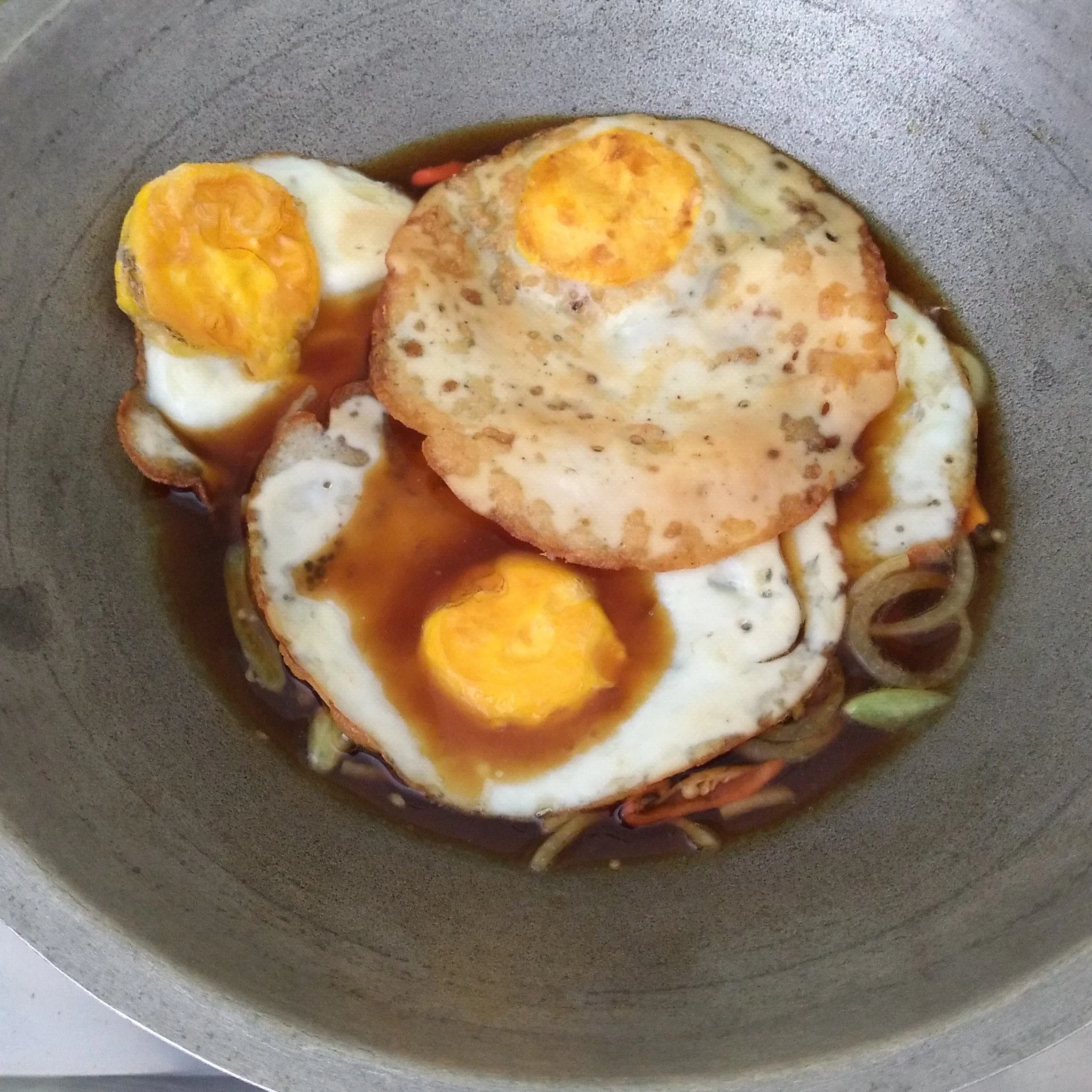 Step 5 Telur Ceplok Masak Kuah Kecap