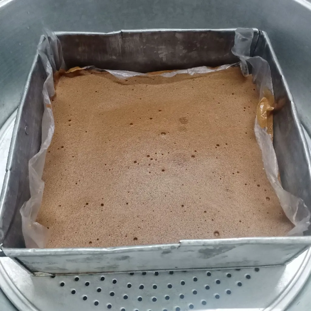Step 7 Bolu Kukus Tiramisu Putih Telur