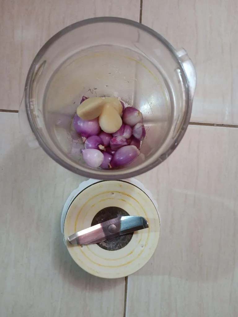 Step 2 hati masak kuah pedas