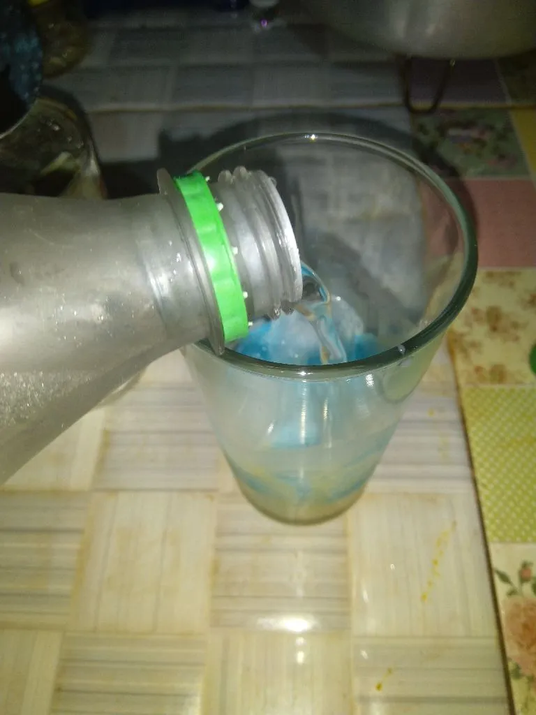 Step 4 Blue Happy Soda