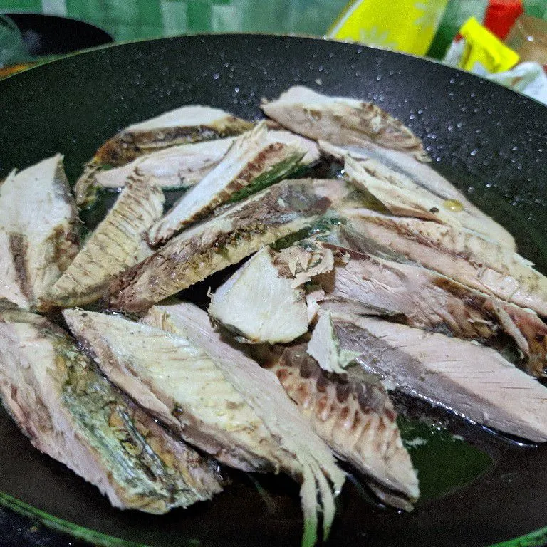 Step 1 Tongkol Balado