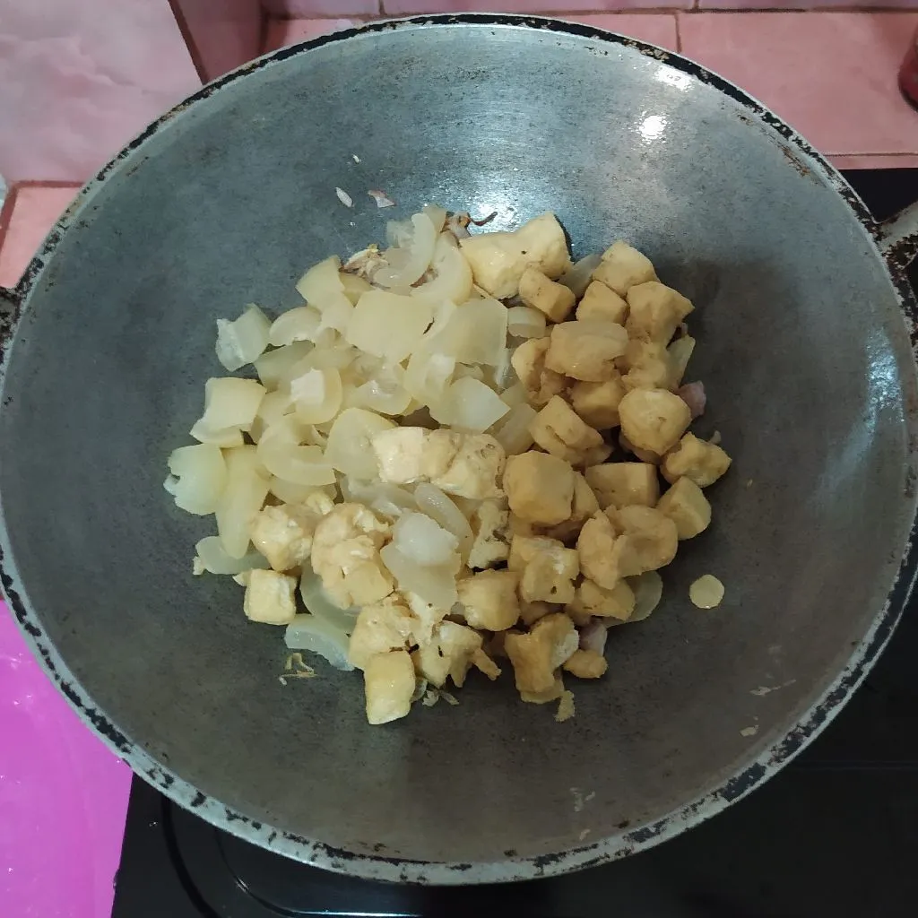 Step 3 Cecek Tahu Tumis Teriyaki