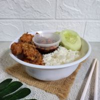 Rice Bowl Ayam Goreng Sambal Kecap