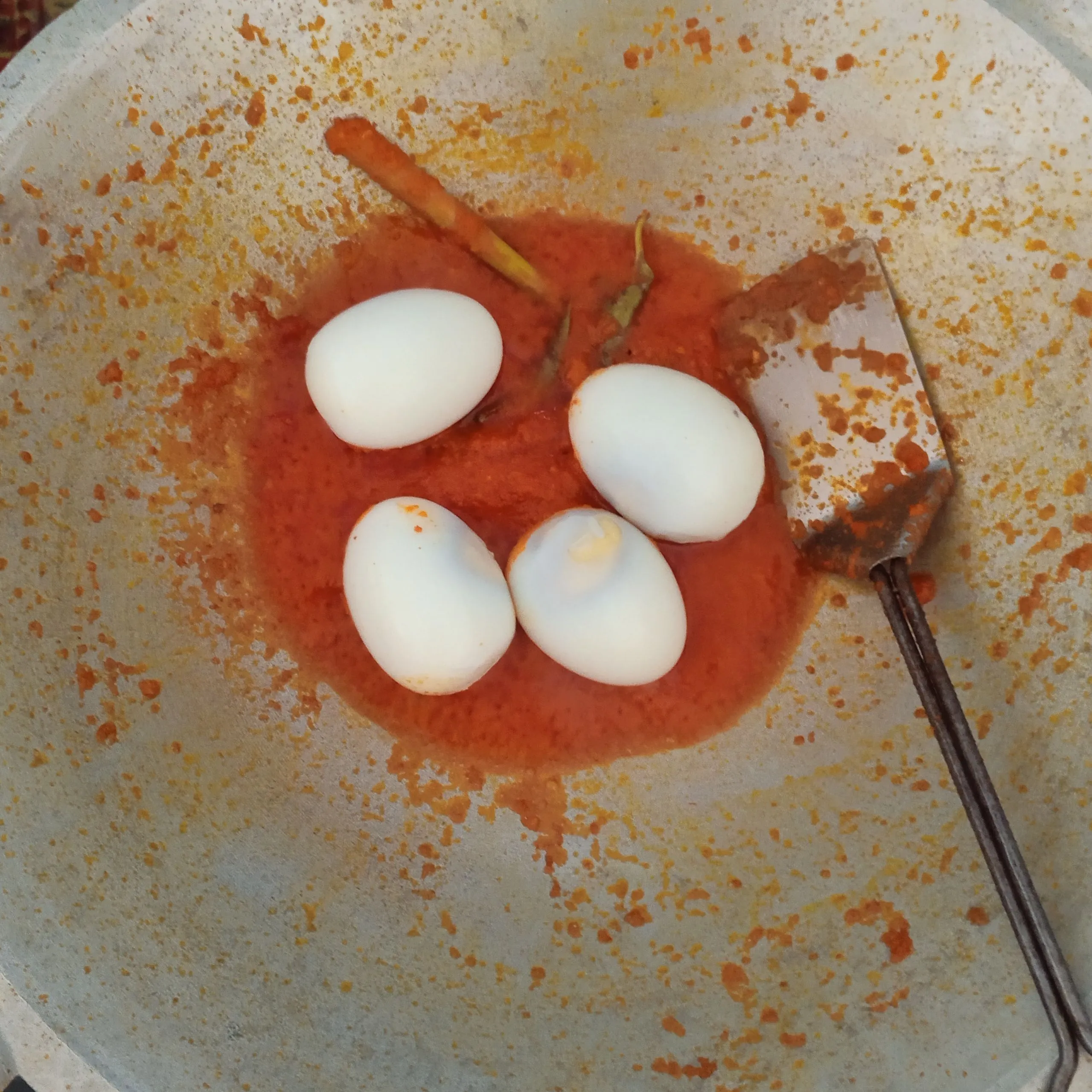 Step 4 Telur Balado