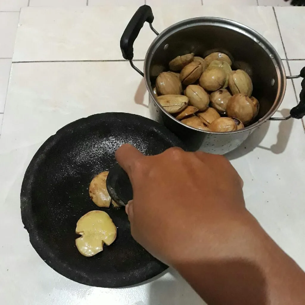 Step 2 Jengkol Kuah Santan Pedas