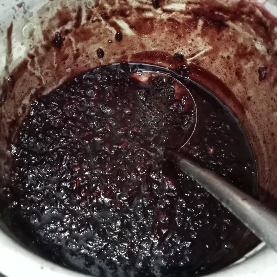 Step 5 Bubur Ketan Hitam