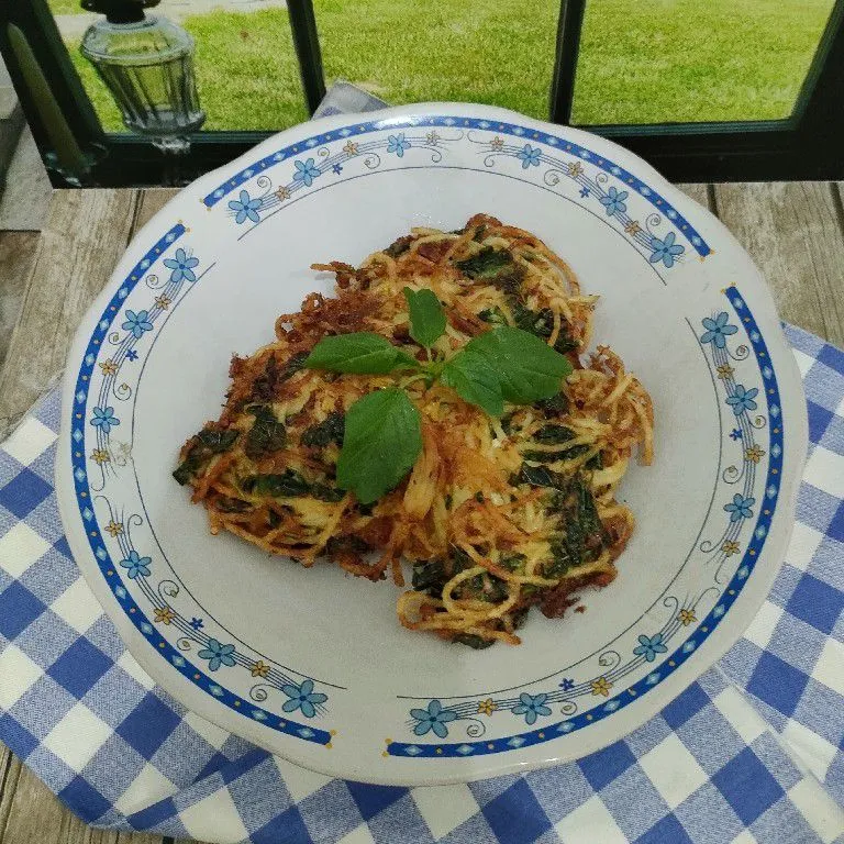 Telur Dadar Spaghetti