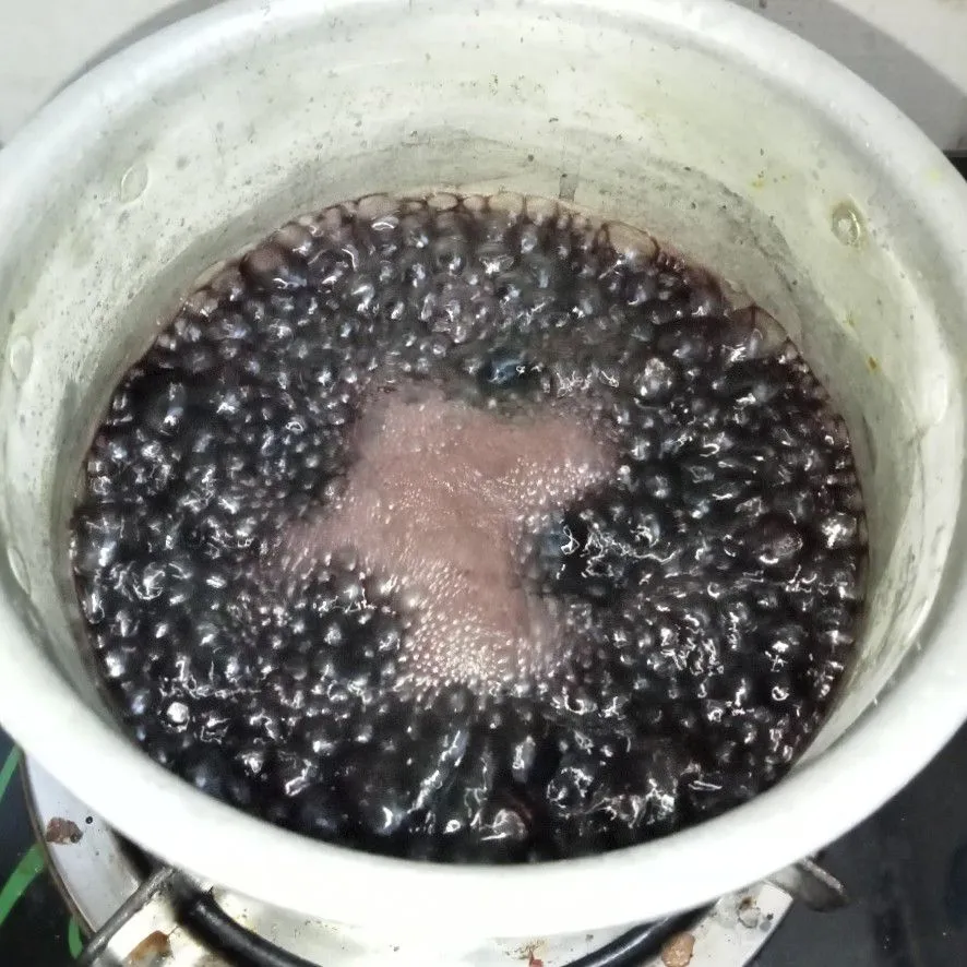 Step 3 Bubur Ketan Hitam
