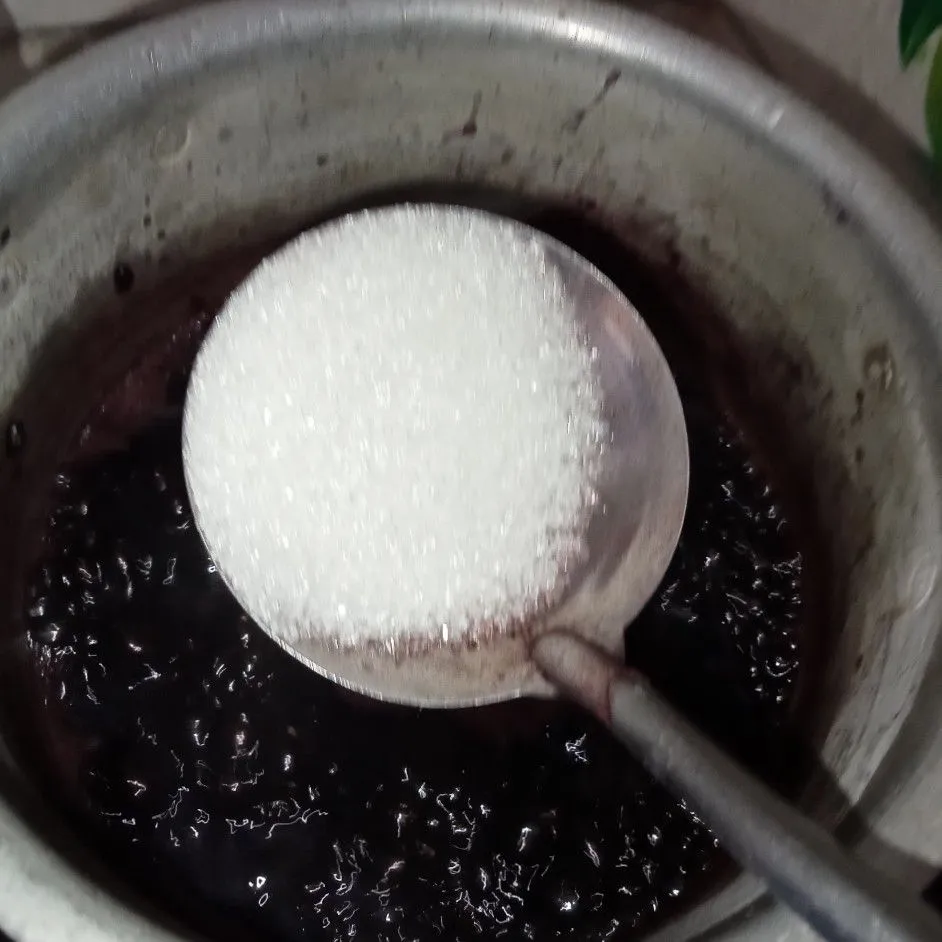 Step 4 Bubur Ketan Hitam