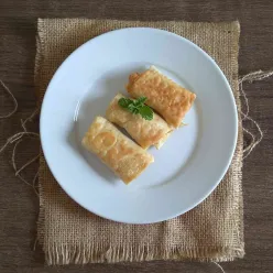 Pisang Cokelat Kulit Pangsit