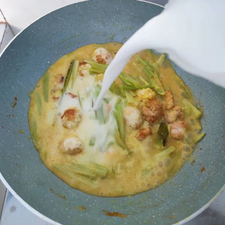 Step 6 Sambal Siam Ayam Telur Puyuh