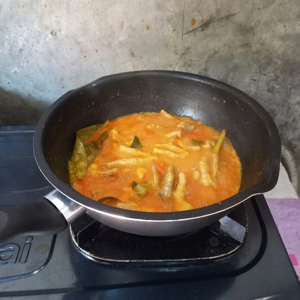 Step 5 Ceker Rica-Rica