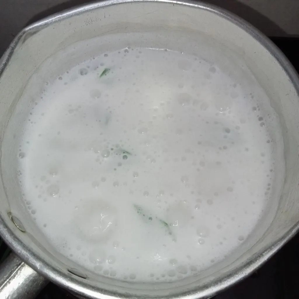 Step 6 Bubur Ketan Hitam
