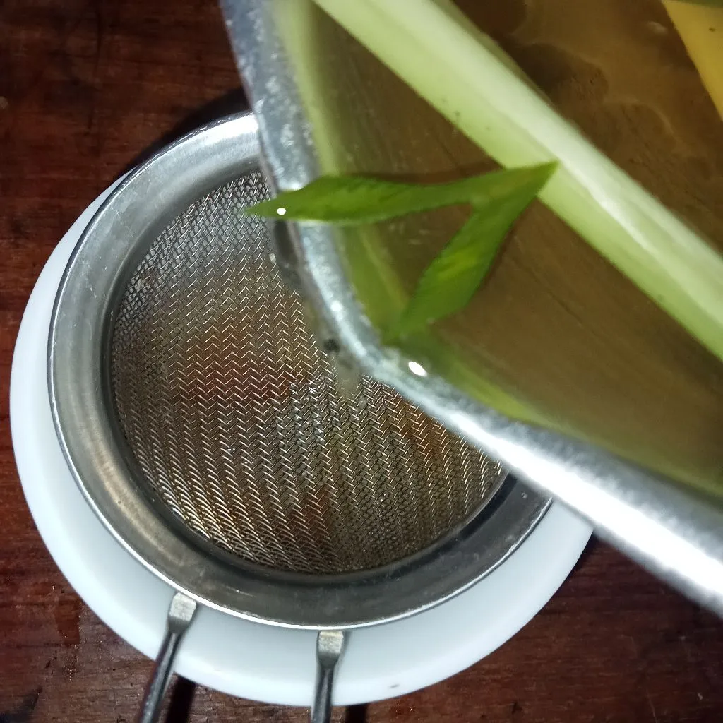 Step 5 Teh Serai Pandan Gula Batu