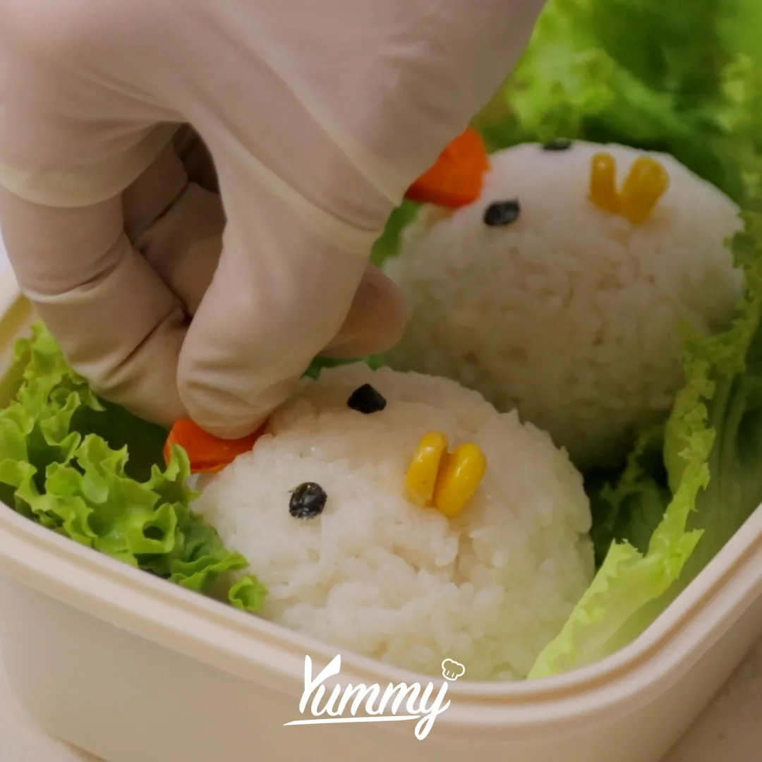 Step 5 Chicken Katsu Bento Box